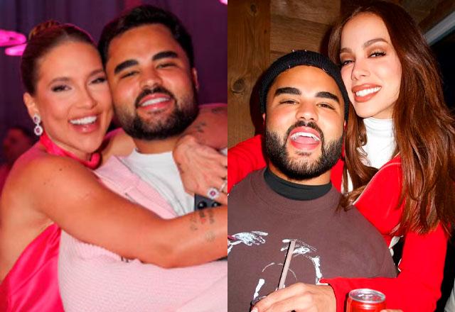 lucas guedez, anitta e virginia