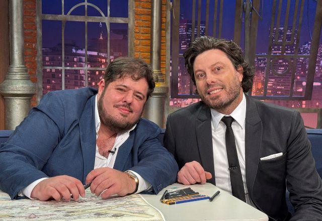 Imagem da notícia: The Noite recebeu desenhista que expôs no Louvre e viralizou Imagem da notícia: The Noite recebeu desenhista que expôs no Louvre e viralizou