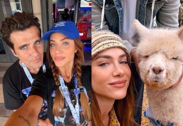 Imagem da notícia: Giovanna Ewbank ganha mini lhama de Bruno Gagliasso Imagem da notícia: Giovanna Ewbank ganha mini lhama de Bruno Gagliasso