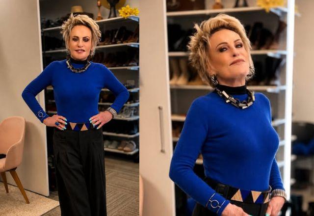 Imagem da notícia: Ana Maria Braga revela dor intensa após problema na córnea