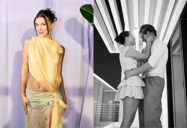 Imagem da notícia: Millie Bobby Brown e Jake Bongiovi adotam segundo bebê Imagem da notícia: Millie Bobby Brown e Jake Bongiovi adotam segundo bebê