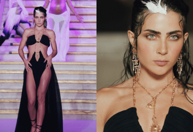 Imagem da notícia: Jade Picon estreia em passarela internacional na London Fashion Week Imagem da notícia: Jade Picon estreia em passarela internacional na London Fashion Week