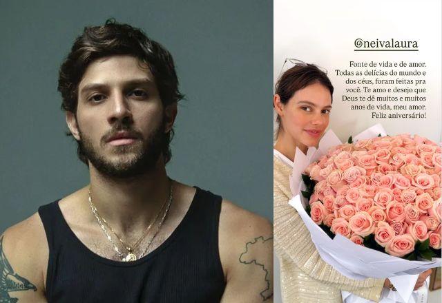 Imagem da notícia: Chay Suede se declara para Laura Neiva: "Fonte de vida e amor" Imagem da notícia: Chay Suede se declara para Laura Neiva: "Fonte de vida e amor"