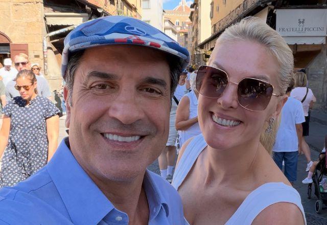 Imagem da notícia: Recém-casados, Ana Hickmann e Edu Guedes viajam à Itália Imagem da notícia: Recém-casados, Ana Hickmann e Edu Guedes viajam à Itália