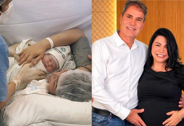 Imagem da notícia: Simone Poncio dá à luz enquanto marido cumpre prisão domiciliar Imagem da notícia: Simone Poncio dá à luz enquanto marido cumpre prisão domiciliar