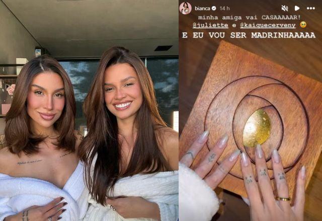 Imagem da notícia: Bianca Andrade ganha convite especial e será madrinha de Juliette Imagem da notícia: Bianca Andrade ganha convite especial e será madrinha de Juliette