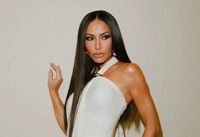 Imagem da notícia: Sabrina Sato exibe barriga de seis meses após treino Imagem da notícia: Sabrina Sato exibe barriga de seis meses após treino