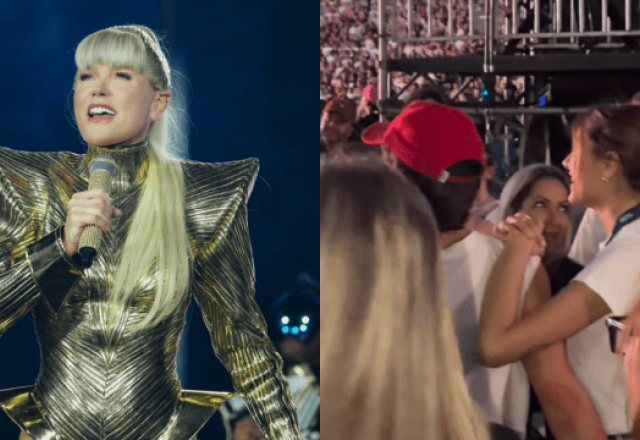 Imagem da notícia: Xuxa revela desejo de ser avó e brinca com Sasha durante show Imagem da notícia: Xuxa revela desejo de ser avó e brinca com Sasha durante show