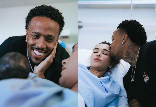 Imagem da notícia: Éder Militão mostra Cecília conhecendo o irmão caçula Imagem da notícia: Éder Militão mostra Cecília conhecendo o irmão caçula