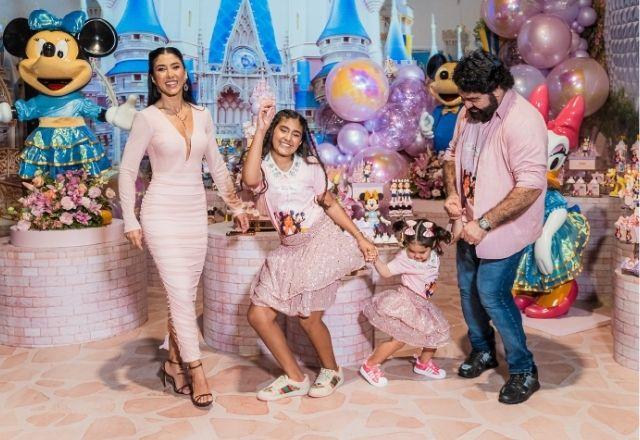 Imagem da notícia: Juju Menotti celebra 13 anos com festa inspirada na Disney