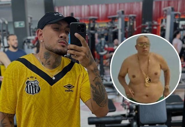 Imagem da notícia: MC Binn celebra novo peso após eliminar cerca de 50 kg Imagem da notícia: MC Binn celebra novo peso após eliminar cerca de 50 kg