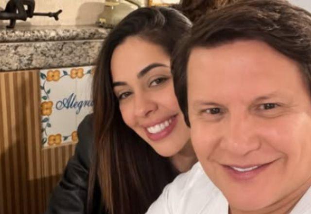 Imagem da notícia: Sertanejo recebe declaração romântica de companheira Imagem da notícia: Sertanejo recebe declaração romântica de companheira