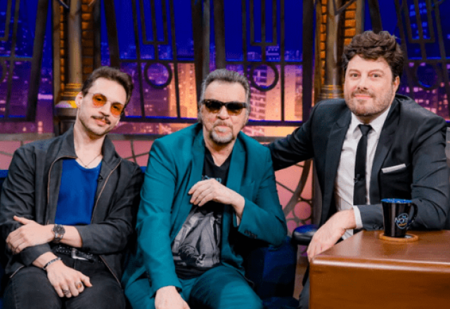 Imagem da notícia: Marcelo Nova e Drake Nova falam sobre parceria musical no The Noite Imagem da notícia: Marcelo Nova e Drake Nova falam sobre parceria musical no The Noite
