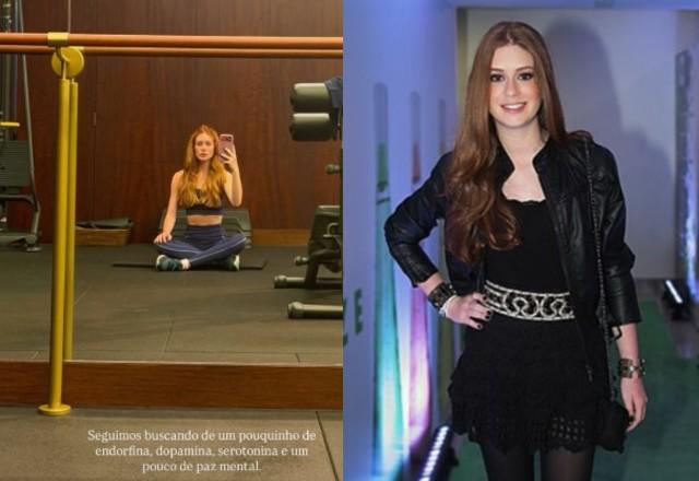 Imagem da notícia: Marina Ruy Barbosa madruga para treinar e fala em "paz mental" Imagem da notícia: Marina Ruy Barbosa madruga para treinar e fala em "paz mental"