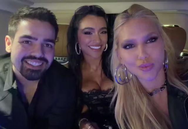 Imagem da notícia: Virginia curte noitada com João Silva e quase dá selinho em amiga Imagem da notícia: Virginia curte noitada com João Silva e quase dá selinho em amiga