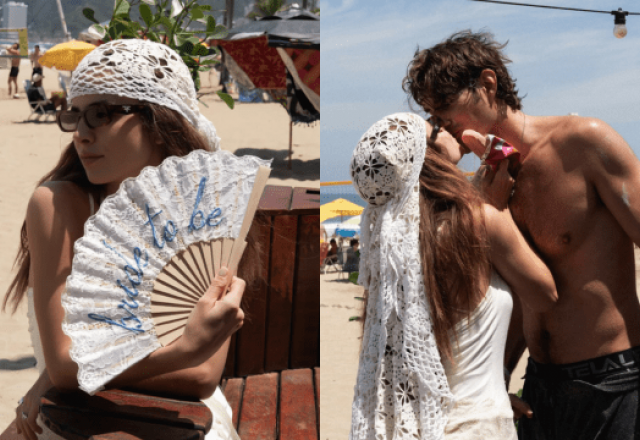 Imagem da notícia: Giulia Be abre álbum das celebrações de casamento com Conor Kennedy Imagem da notícia: Giulia Be abre álbum das celebrações de casamento com Conor Kennedy