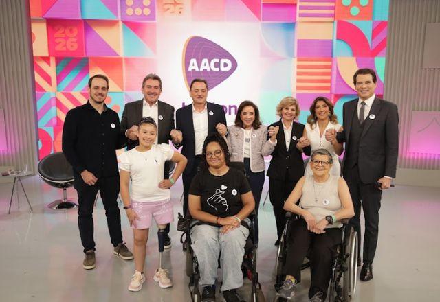 Imagem da notícia: "O que te move?": grandes atrações marcam a 29ª edição da Campanha AACD Teleton Imagem da notícia: "O que te move?": grandes atrações marcam a 29ª edição da Campanha AACD Teleton