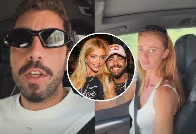 Imagem da notícia: Pedro Scooby pega carona com ex e leva alfinetada Imagem da notícia: Pedro Scooby pega carona com ex e leva alfinetada
