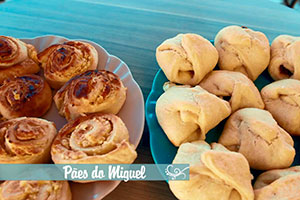 Receita dos Pães Doces e Salgados do Miguel