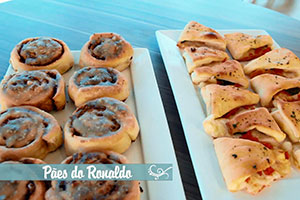 Receita dos Pães Doces e Salgados do Ronaldo