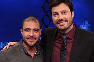 Diogo Nogueira é o convidado do The Noite nesta segunda