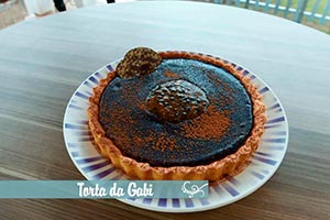 Receita da Torta Trufada da Gabi