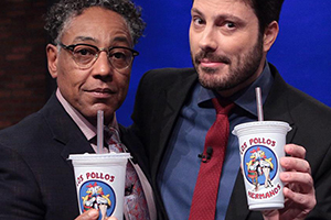 Danilo recebe Giancarlo Esposito, o Gus de “Breaking Bad”