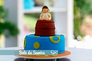 Receita Bolo Infantil da Samira