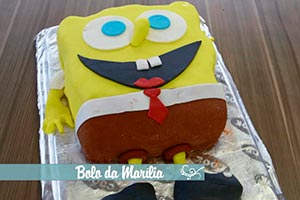 Receita Bolo Infantil da Marília