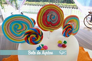 Receita Bolo Infantil do Ayrton