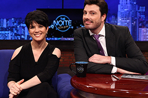  The Noite recebe a jornalista Mariana Godoy