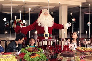 Papai Noel vai realizar sonhos de crianças e adultos em especial nesta terça