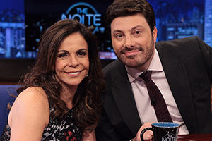 The Noite desta segunda recebe Sula Miranda 