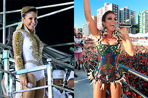 Quem arrasou mais nesta segunda: Claudia Leitte ou Ivete Sangalo?