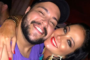 Helen Ganzarolli e Tiago Abravanel dançam juntos no fim do Carnaval