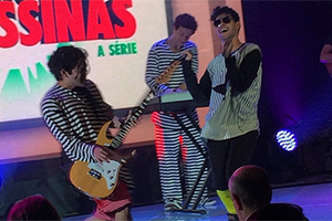 Yudi Tamashiro faz o japonês Bento no musical do Mamonas Assassinas