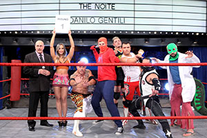 The Noite monta tablado de luta para os Gigantes do Ringue nesta sexta