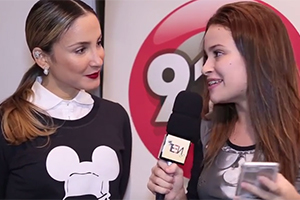 OBA! Raissa Chaddad entrevistou a Claudia Leitte