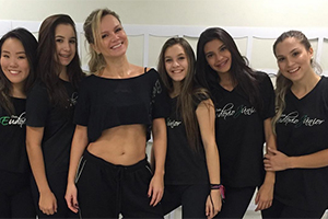 Eliana se prepara para dançar Bang no Dance Se Puder