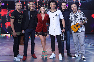 Patricia recebe Exaltasamba no Máquina da Fama desta noite