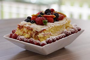 Bolo de Fubá reinventado: Bolo de Fubá Romeu e Julieta da Paula