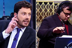 Diguinho Coruja se irrita com brincadeira e deixa estúdio do The Noite