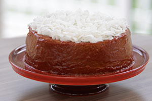 Bolo Surpresa: Bolo de Coco e Goiabada do Matheus