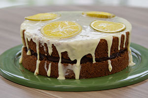 Bolo Surpresa: Bolo de Chocolate com Laranja do Murilo