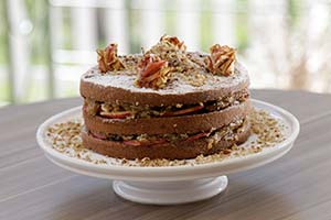 Naked Cake dos Avós: Naked Cake de Coco e Maçã do Lucas