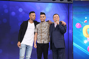 Raul Gil recebe os funkeiros Zaac e Jerry neste sábado