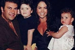 Lucero mostra "antes e depois" de sua família