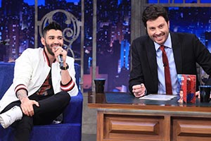Gusttavo Lima é o convidado de Danilo Gentili no The Noite desta quinta
