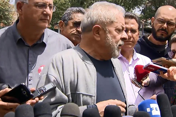 Após votação, Lula chama Doria de "aventureiro" e o compara a Collor