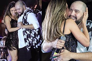 Patricia Abravanel comemora aniversário durante show em São Paulo